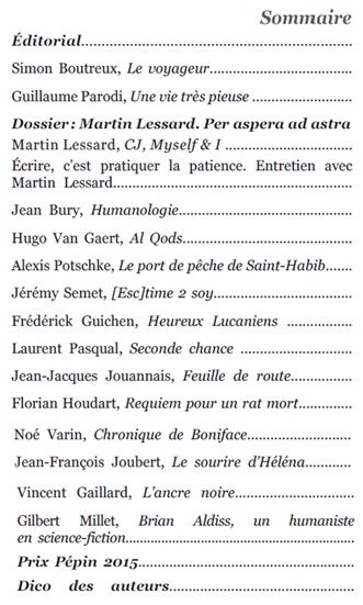 Sommaire Géante Rouge