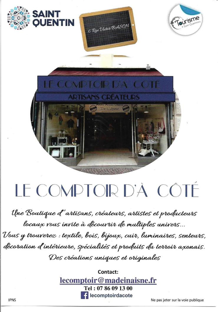 Flyer magasin Comptoir d'à Côté SQ