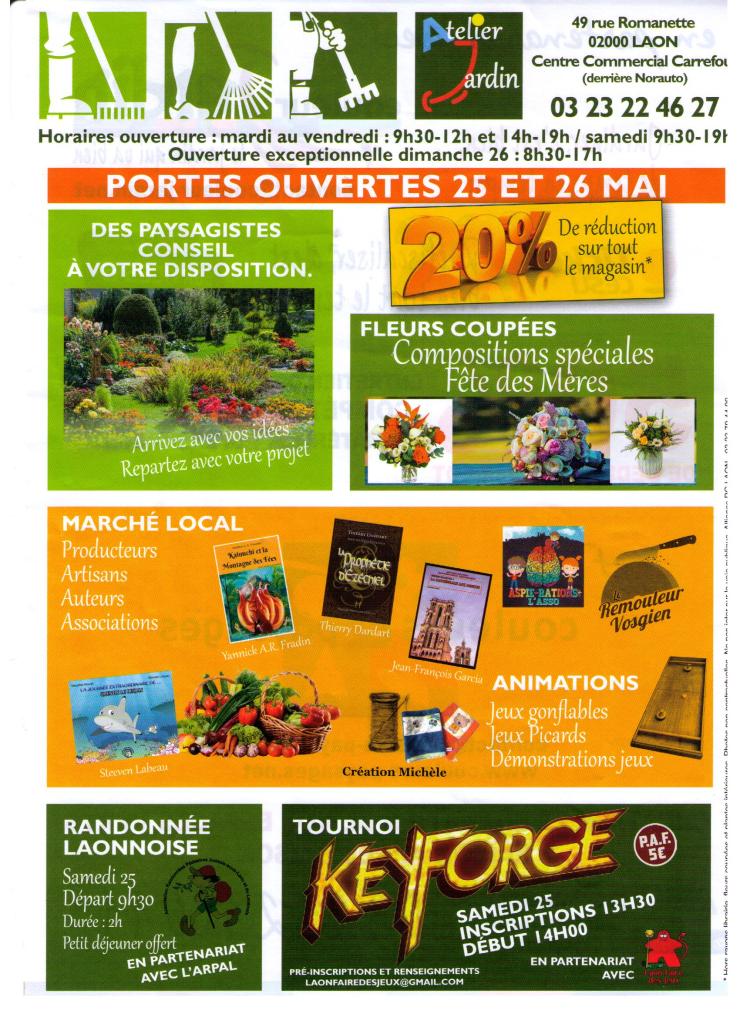 Atelier Jardin 25 26 mai