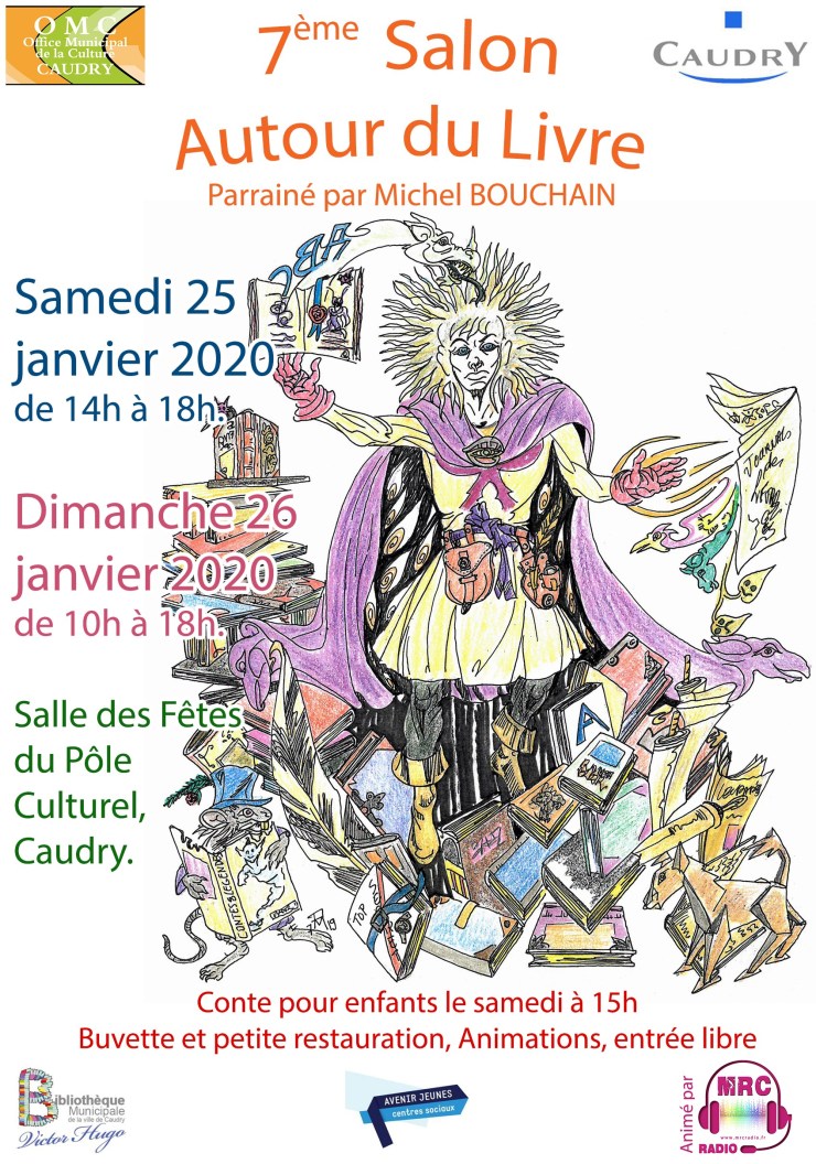Salon Livre Caudry 25 &amp; 26 janvier 2020